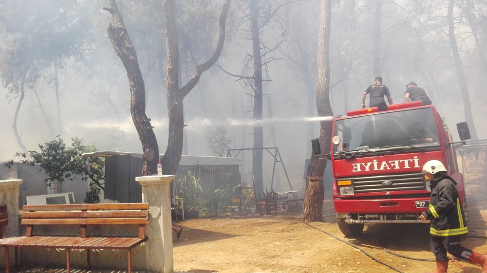 Antalya Manavgat'ta büyük yangın - 20