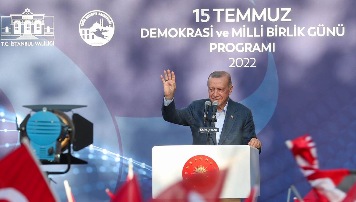 Cumhurbaşkanı Erdoğan: Milletimiz 15 Temmuz'da destan yazdı