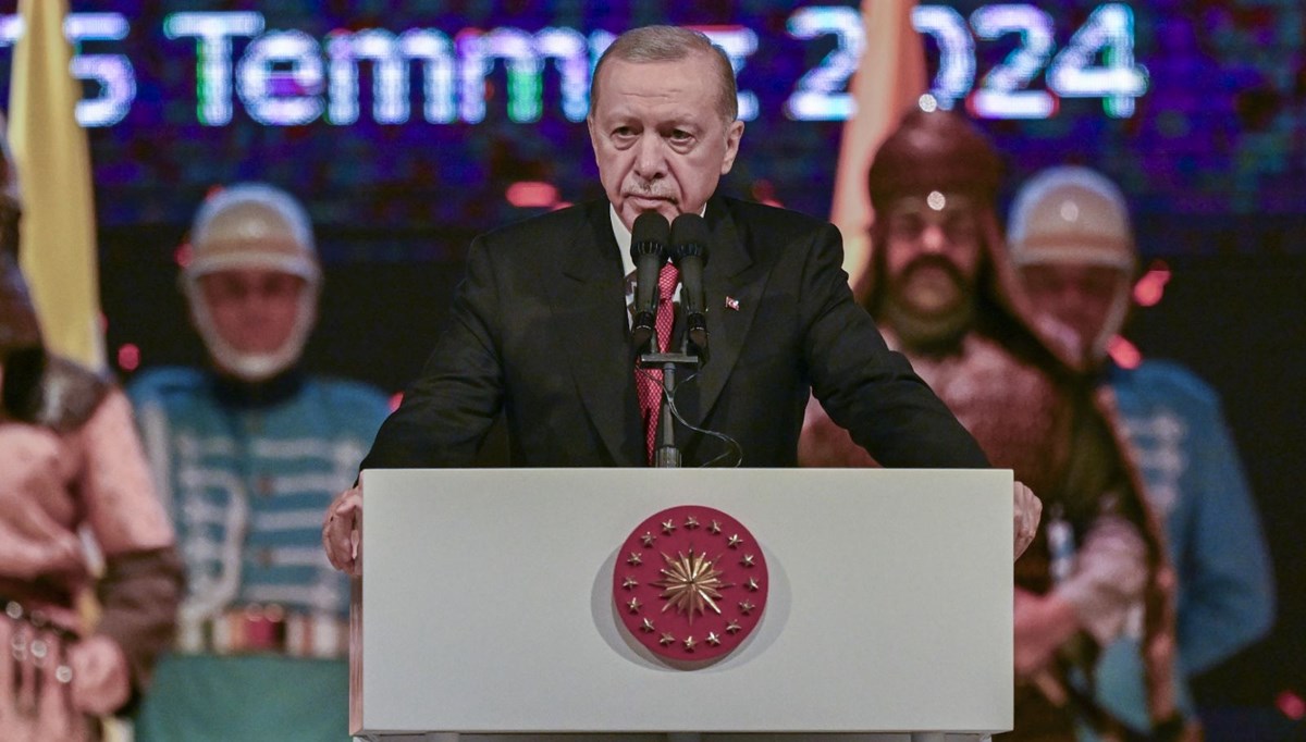 Cumhurbaşkanı Erdoğan, 15 Temmuz Anma Programı'nda konuşuyor