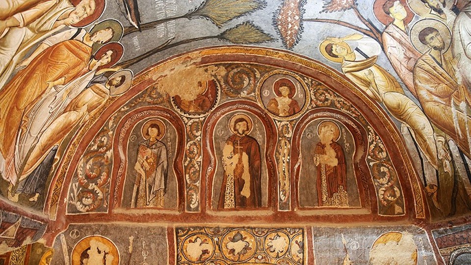 Kapadokya'daki bin yıllık fresklere özel koruma - 3