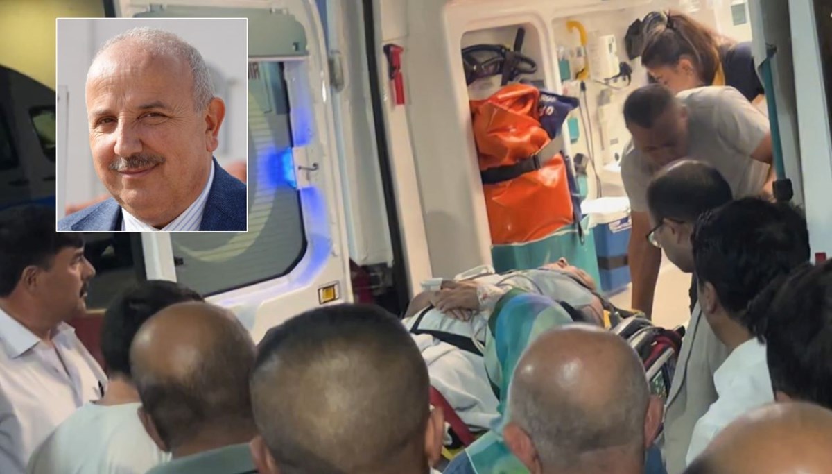 AK Partili Belediye Başkanı kazada yaralandı