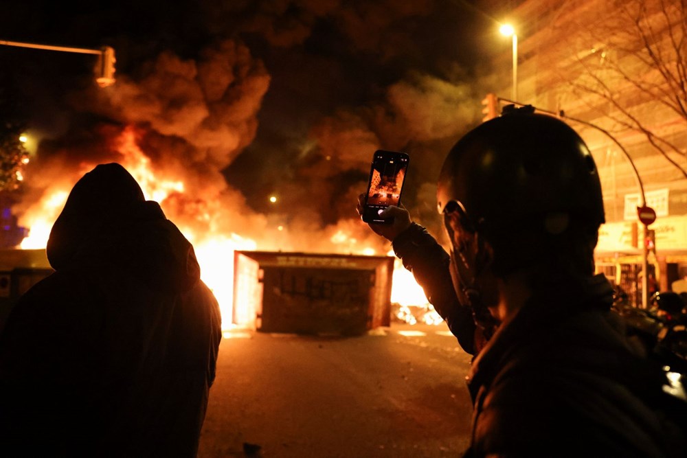 İspanya'da tutuklanan rapçi Hasel'e destek gösterileri üçüncü gününde - 3