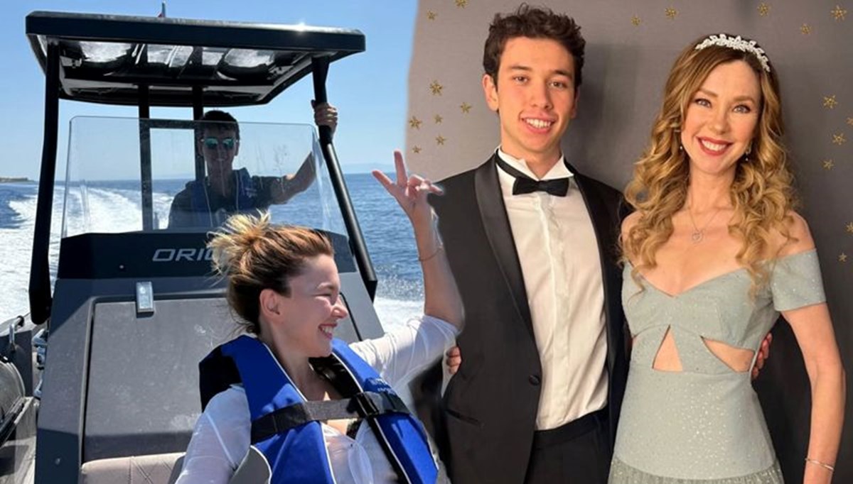 İnci Türkay'ın oğlu Ali 20 yaşına bastı