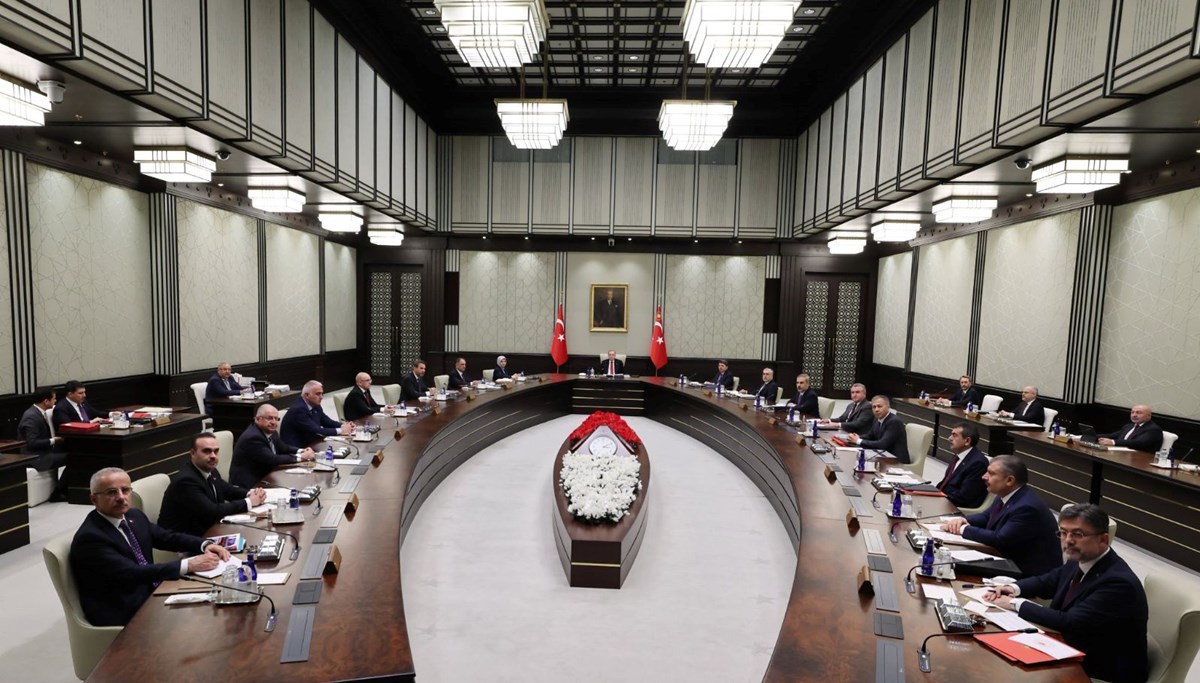 Kabine toplantısı sona erdi Kabine toplantısı sona erdi