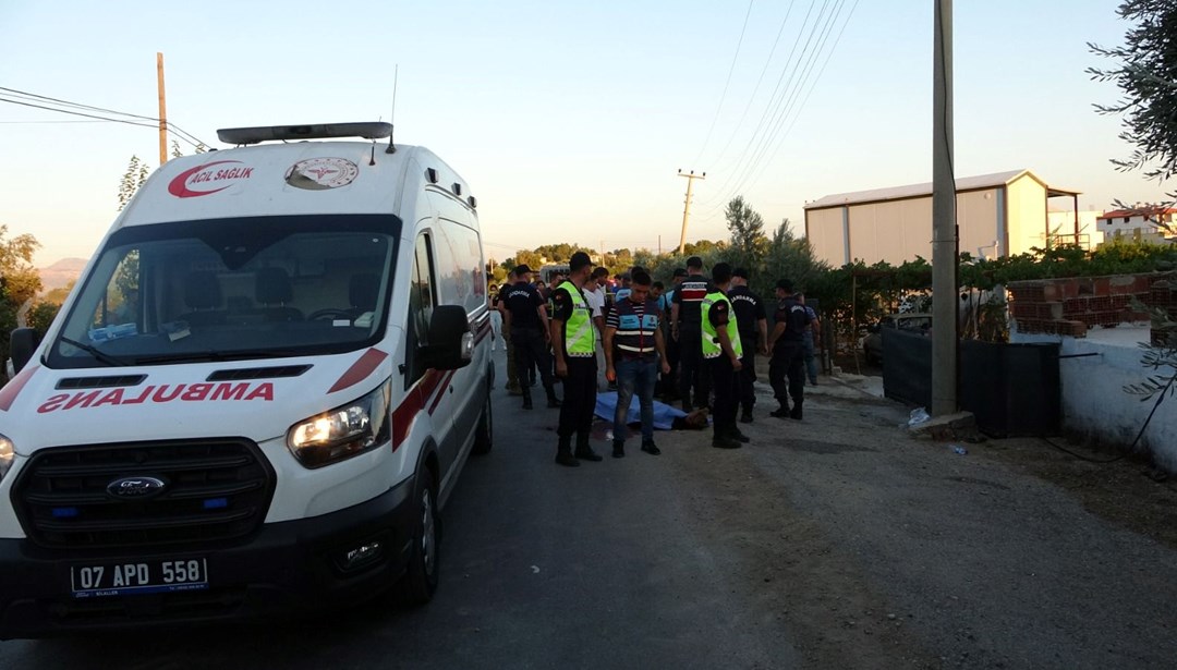 Antalya’da akrabaların arazi kavgası: 1 ölü, 2 yaralı