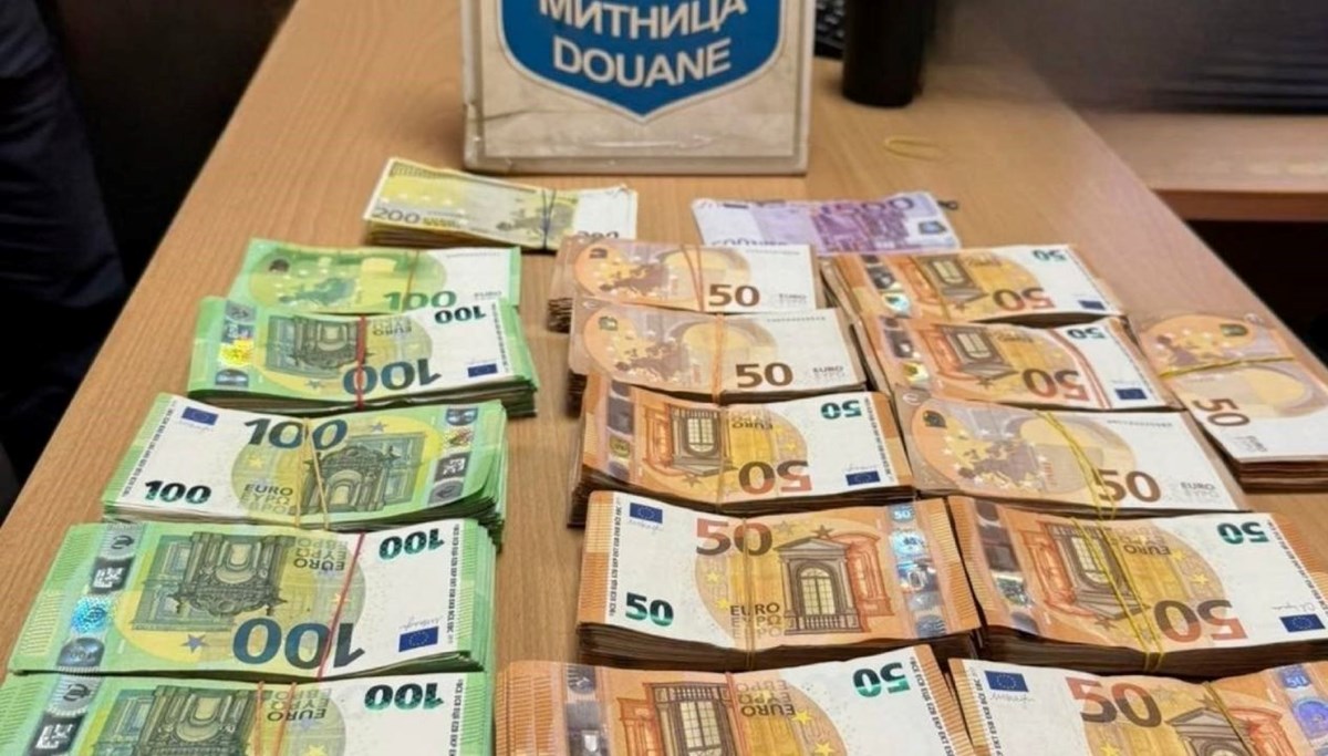 Tırlara gizlenmiş 200 bin euro bulundu