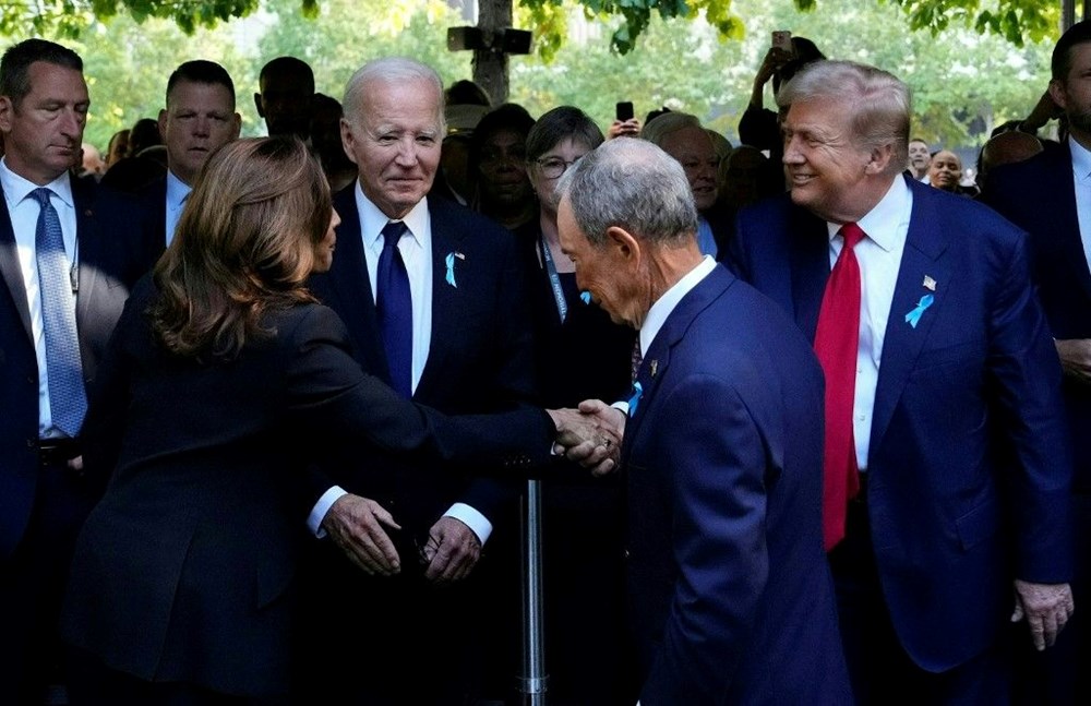 11 Eylül saldırılarının 23. yılı: Biden, Harris ve Trump yan yana - 3