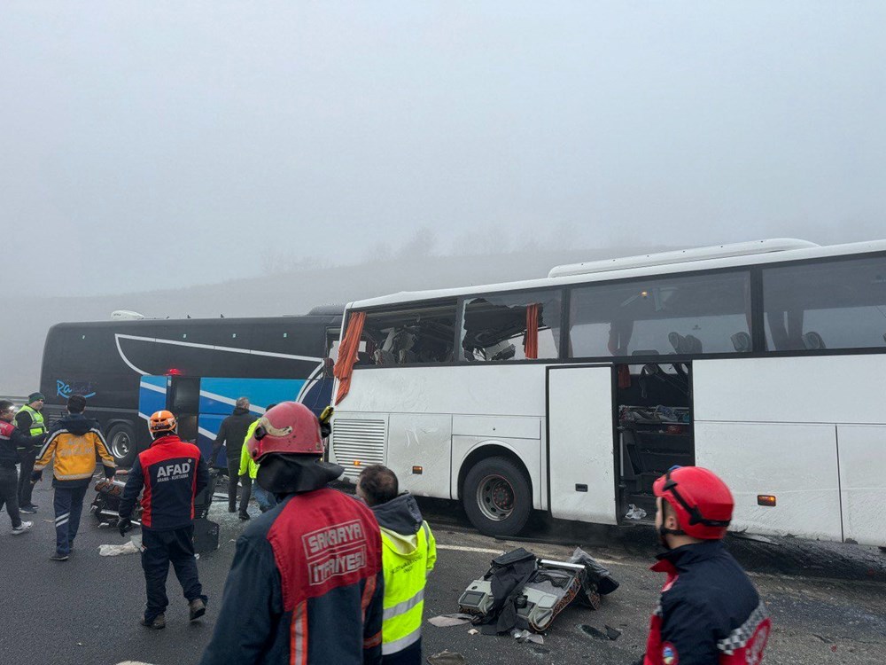 Kuzey Marmara Otoyolu'nda zincirleme kaza: 10 kişi öldü, 59 kişi yaralandı - 18