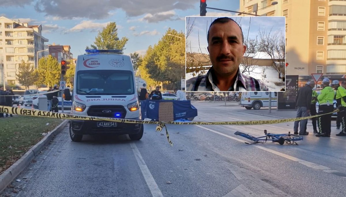 Su tankerinin çarptığı bisikletli imam hayatını kaybetti