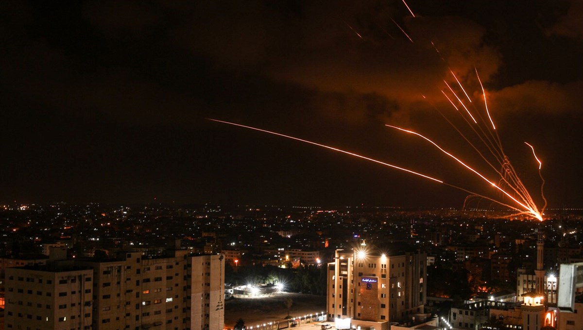 Tansiyon yükseldi: İsrail saldırılarının ardından Gazze’den roketler fırlatıldı
