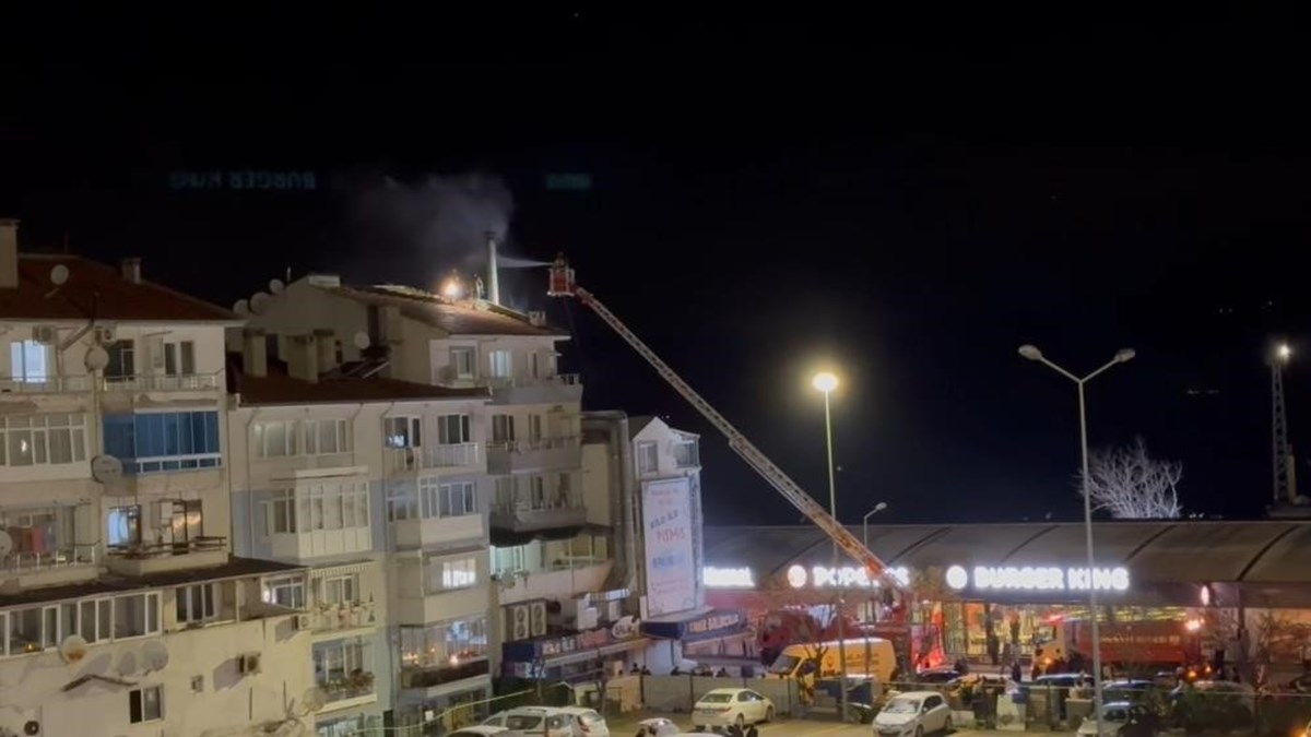 Bursa'da restoran yangını