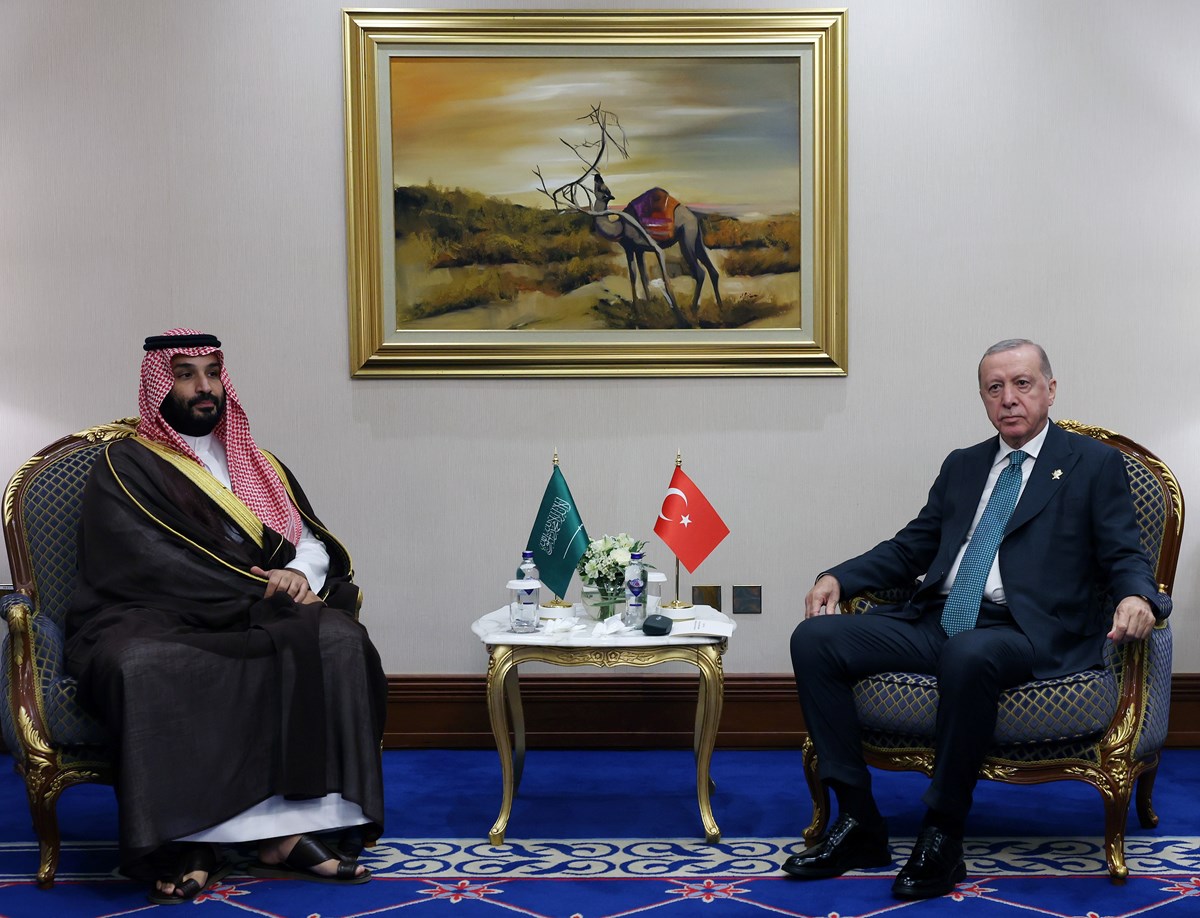 Muhammed bin Selman ve Cumhurbaşkanı Erdoğan