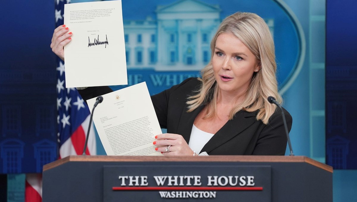 Tump'tan 14 ülkeye mektup