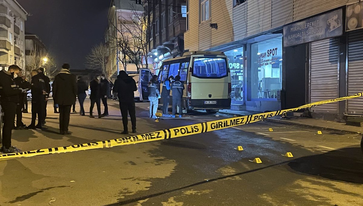 Gaziosmanpaşa'da silahlı saldırı: 1 ölü, 4 yaralı