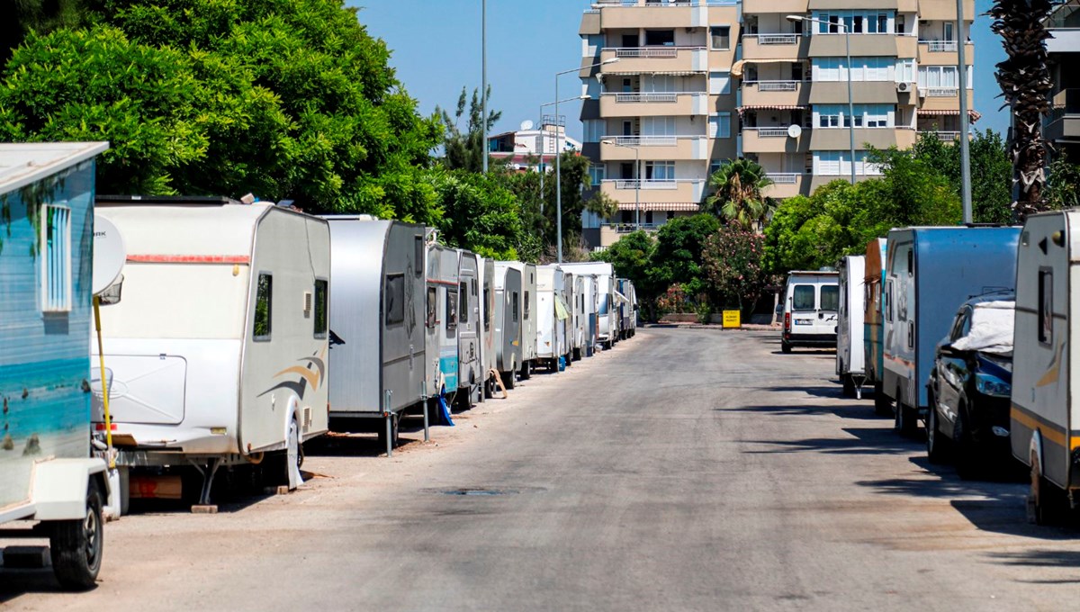 “Karavan park” ünlendi “karavan galeri” oldu | Mahalleli tepkili