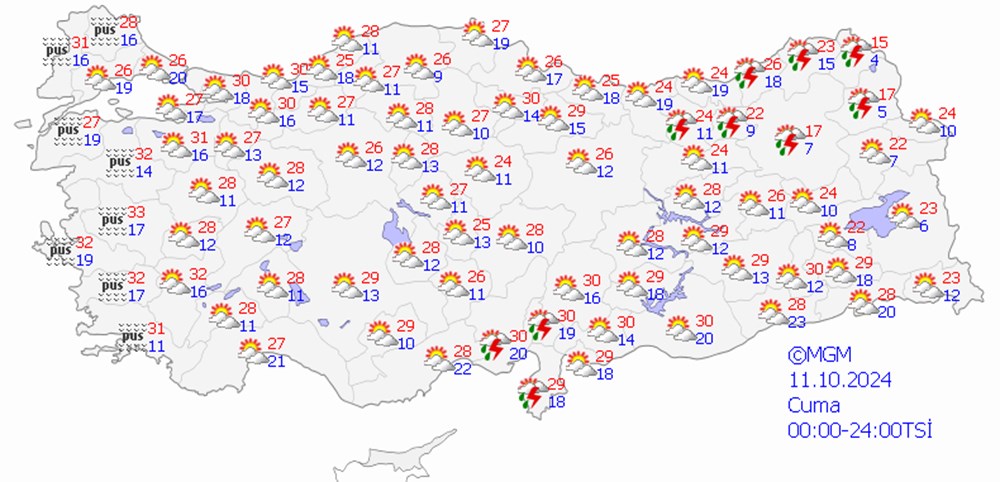 Sıcaklık 6-7 derece düşecek: Hafta sonu hava nasıl olacak? - 8