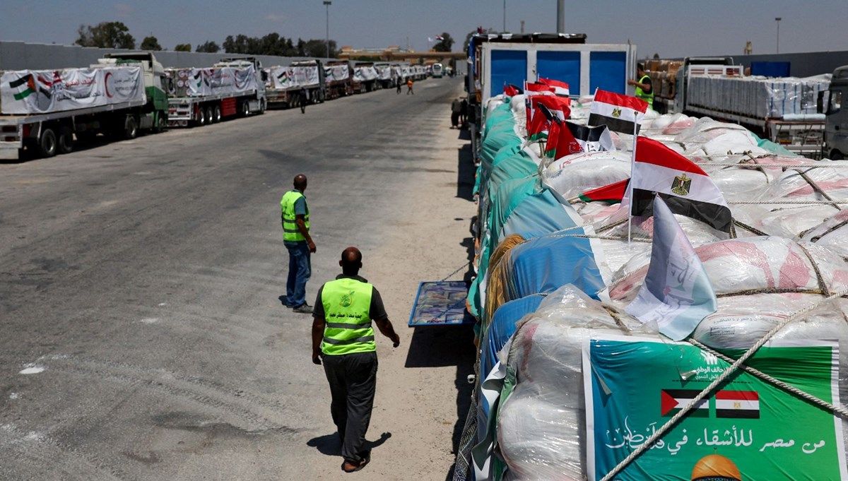 Gazze'ye giren tırlar ihtiyacı karşılamıyor