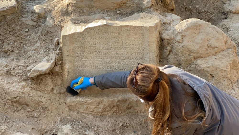 İznik'teki lahit mezarlarında 1500 yıllık mesaj bulundu - 7