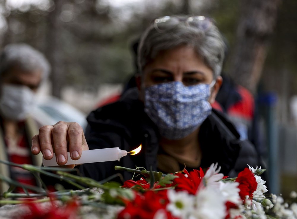 Gazeteci Uğur Mumcu suikastın 28. yılında kabri başında anıldı - 7