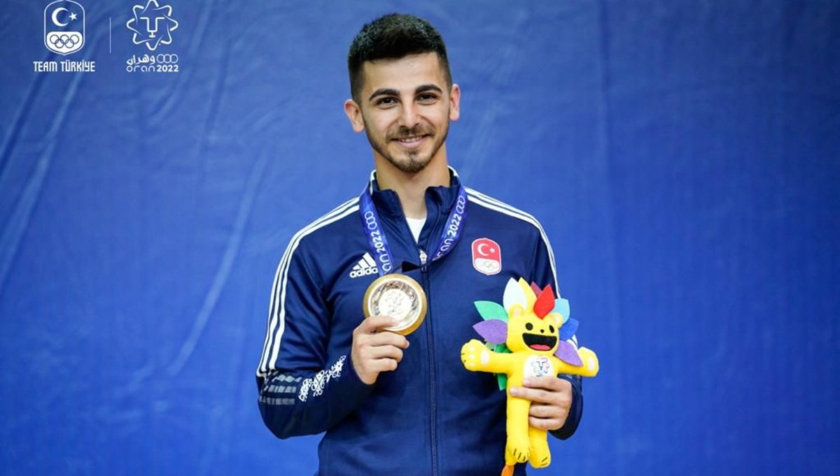 SON DAKİKA: Akdeniz Oyunları'nda milli karateci Eray Şamdan'dan altın madalya