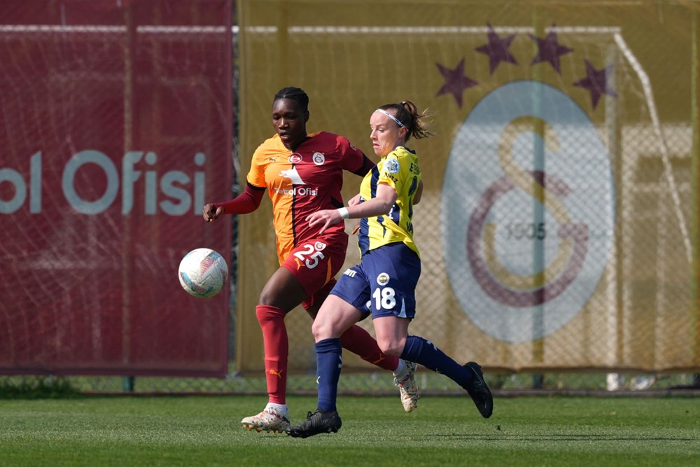 Kadın futbolunda derbi: Galatasaray-Fenerbahçe maçında kazanan çıkmadı - 3