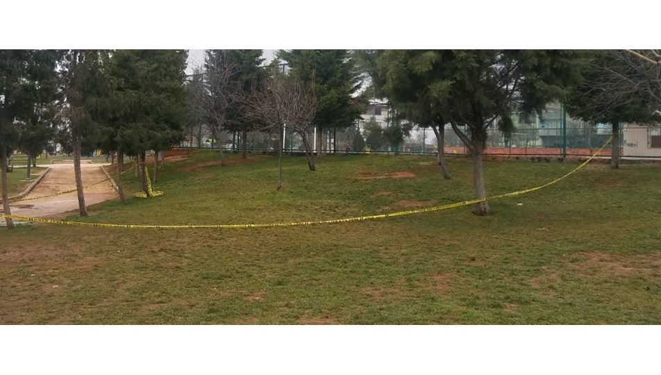 Parkta toprağa gömülü cenin bulundu NTV Parkta toprağa gömülü cenin bulundu NTV