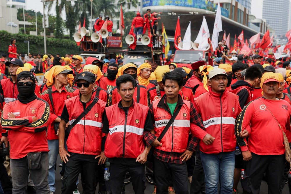 1 Mayıs: Dünyanın dört bir yanında işçiler meydanları doldurdu - 24