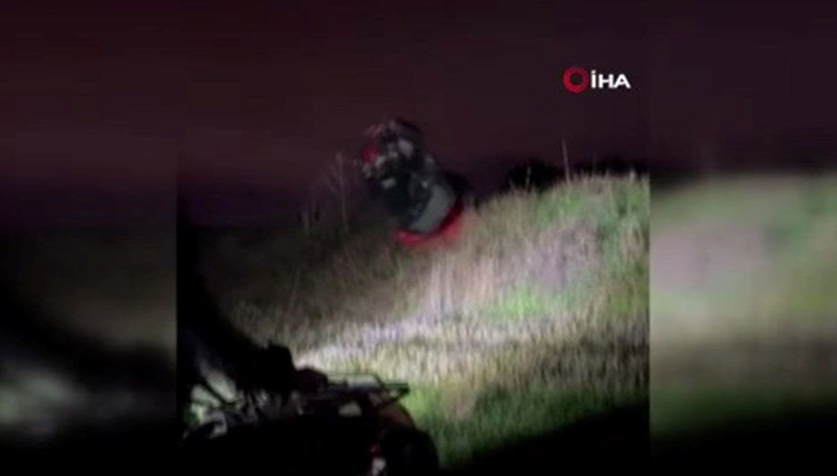Büyükçekmece'de feci kaza kamerada: ATV gezisinde araç takla attı Büyükçekmece'de feci kaza kamerada: ATV gezisinde araç takla attı