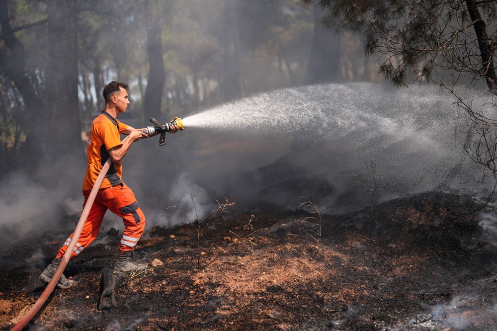 İzmir'de orman yangınları kontrol altına alındı - 8