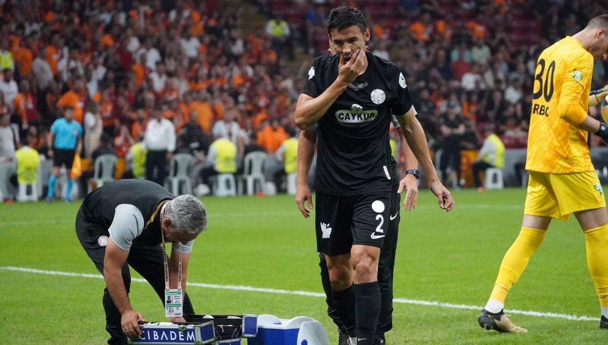 Galatasaray maçında sakatlanmıştı: Alikulov'un yüz kemiğinde kırık Galatasaray maçında sakatlanmıştı: Alikulov'un yüz kemiğinde kırık