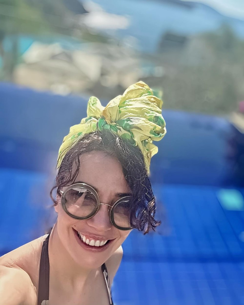 Ünlü oyuncu Songül Öden kızı ile tatilde - 5