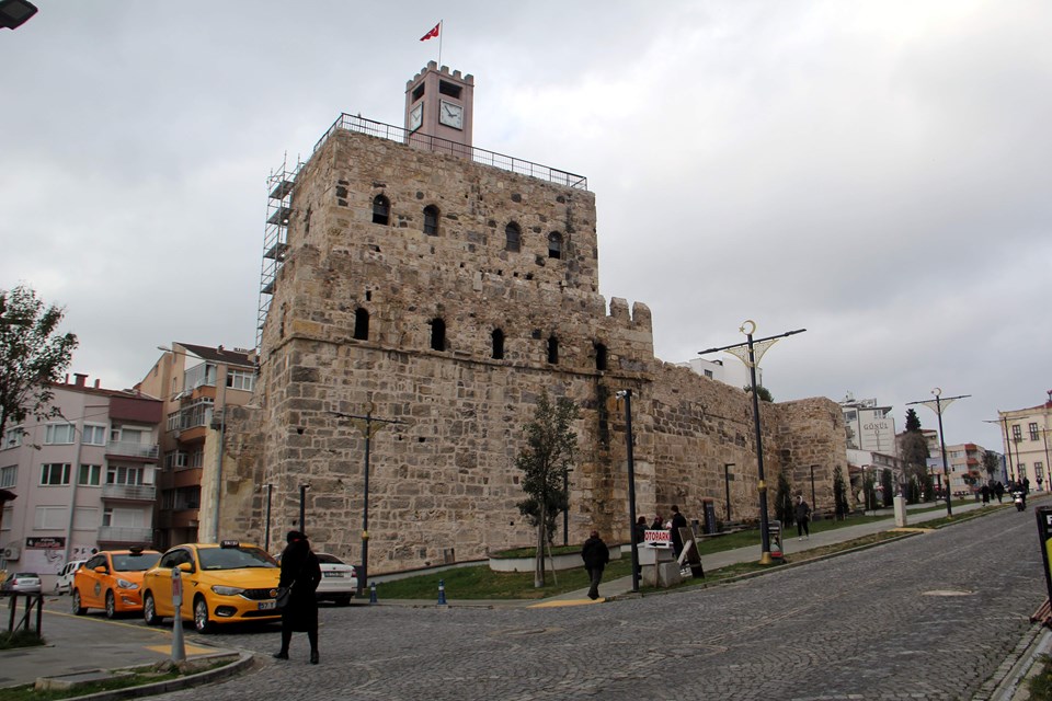 Sinop Kalesi'nin önemli bölümünde çalışmalar tamamlandı - 1