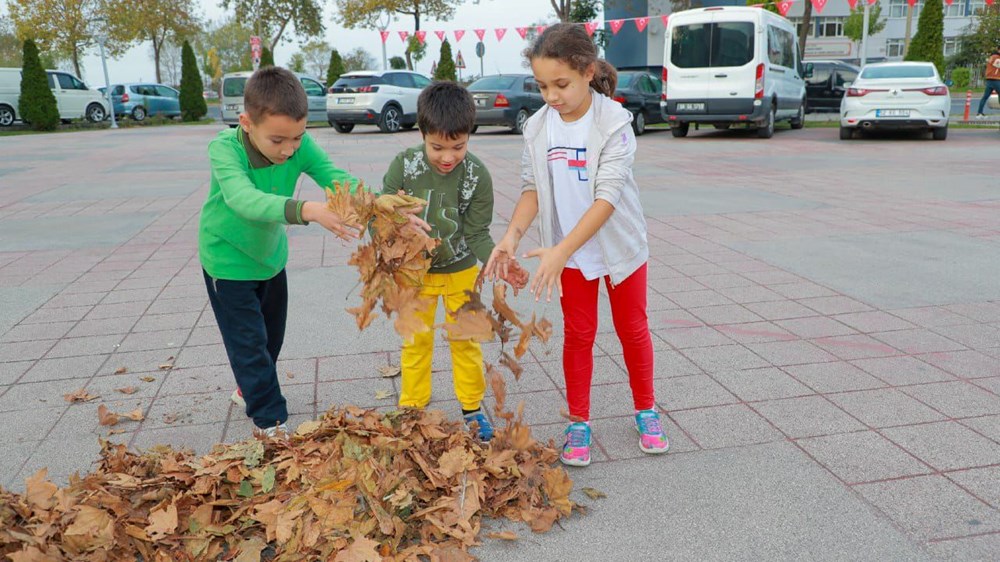 Belediye işçilerinden Atatürk silüeti - 4