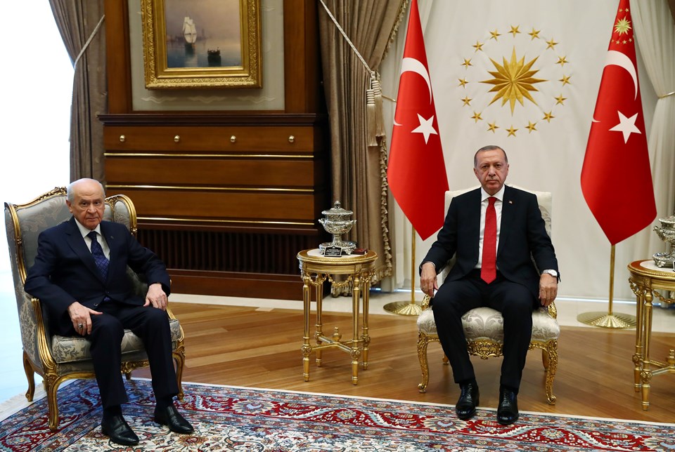 Beştepe'de Erdoğan-Bahçeli görüşmesi - 2