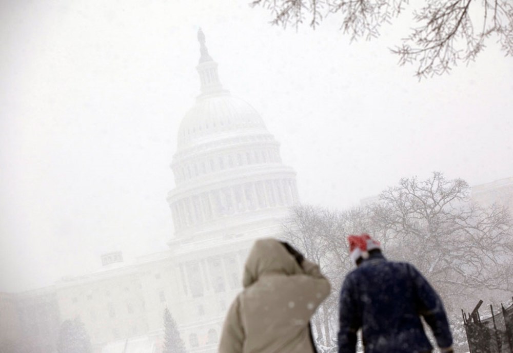 Washington'da hayat felç - 1
