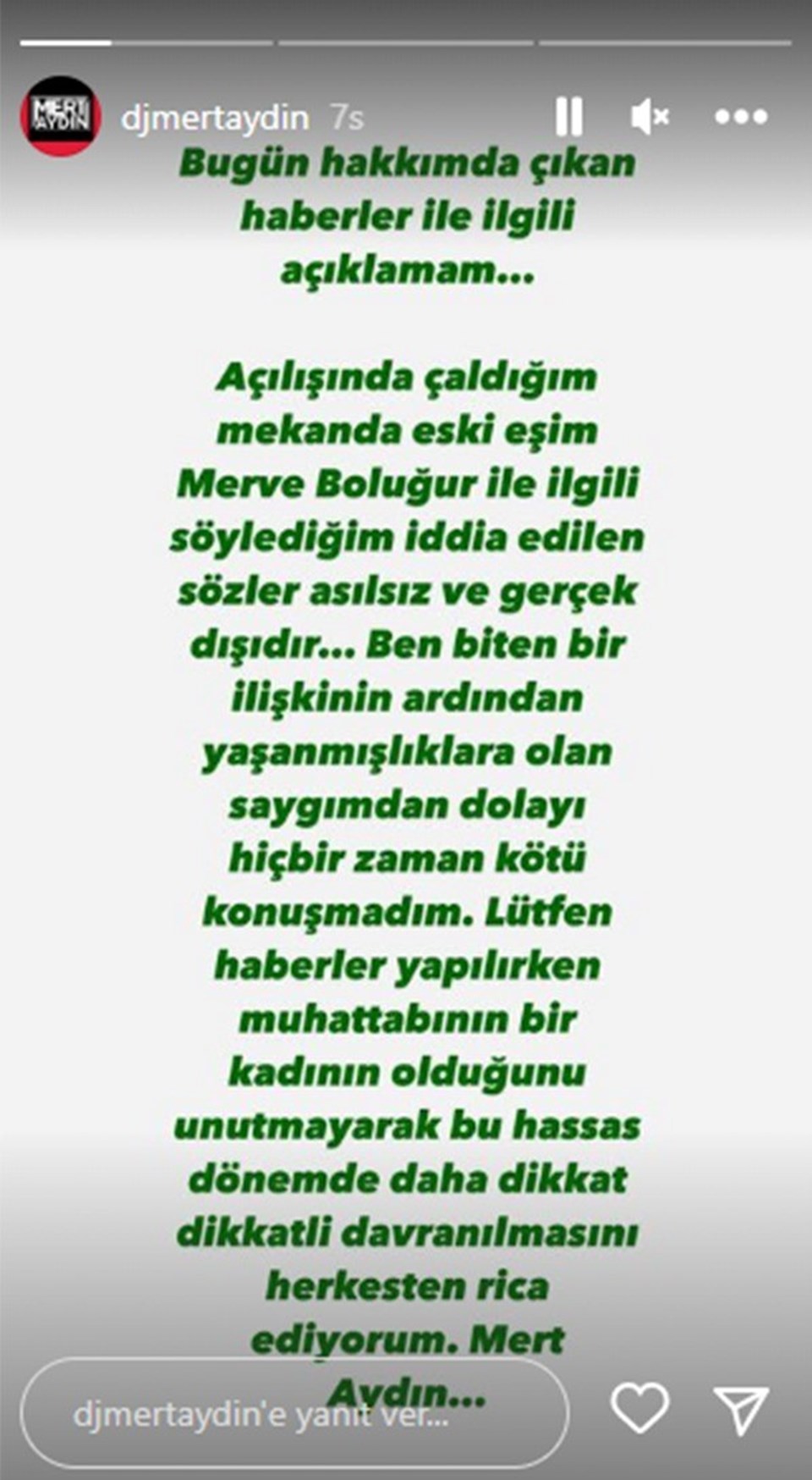Mert Aydın: Hiçbir zaman kötü konuşmadım - 1