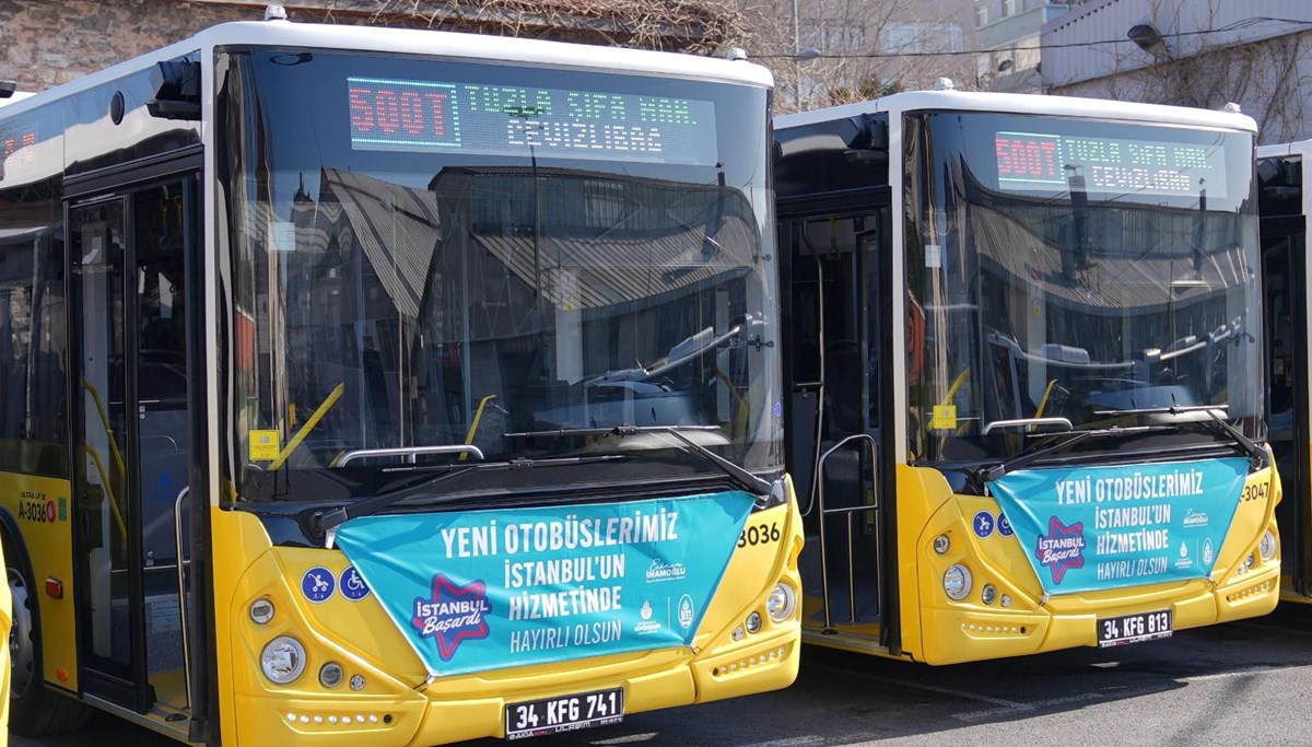 İstanbul’un efsanevi otobüs hattı 500T’ye 5 yeni otobüs