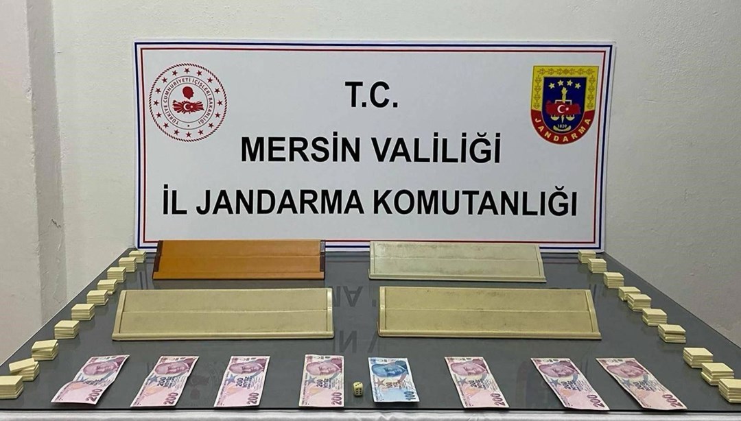 Mersin'de kumar operasyonu: 25 bin TL ceza kesildi