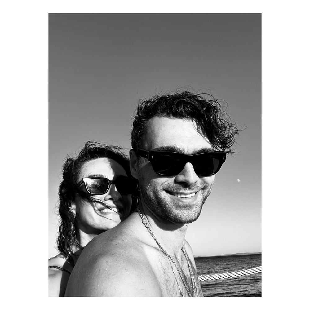 Birce Akalay'dan Hakan Kurtaş ile tatil pozları: En bereketli yaz başladı - 5