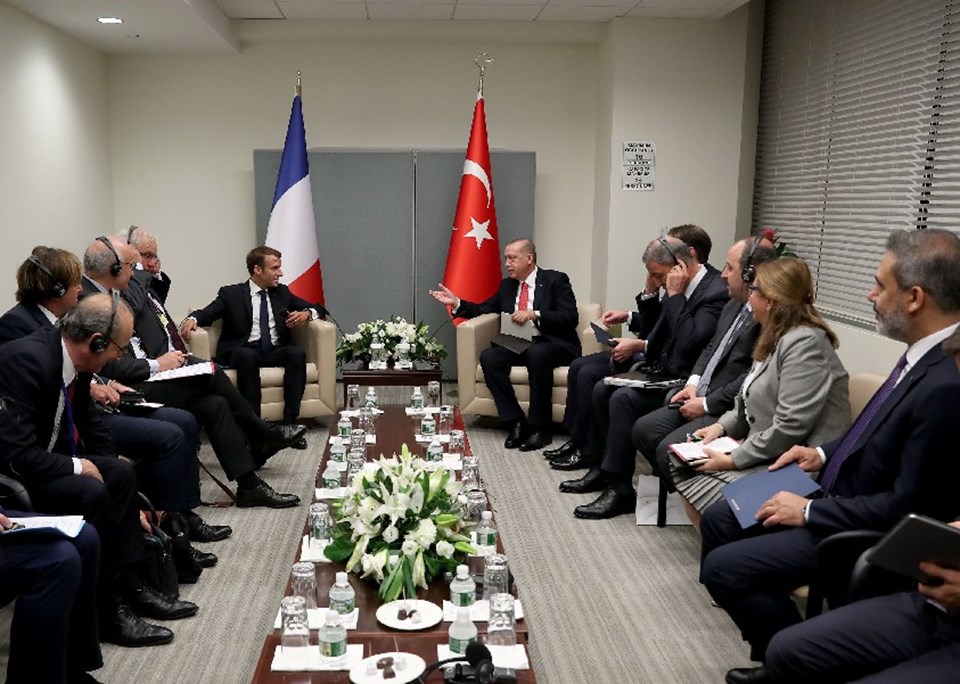 Cumhurbaşkanı Erdoğan, Fransız mevkidaşı Macron ve İngiltere Başbakanı May ile görüştü - 3