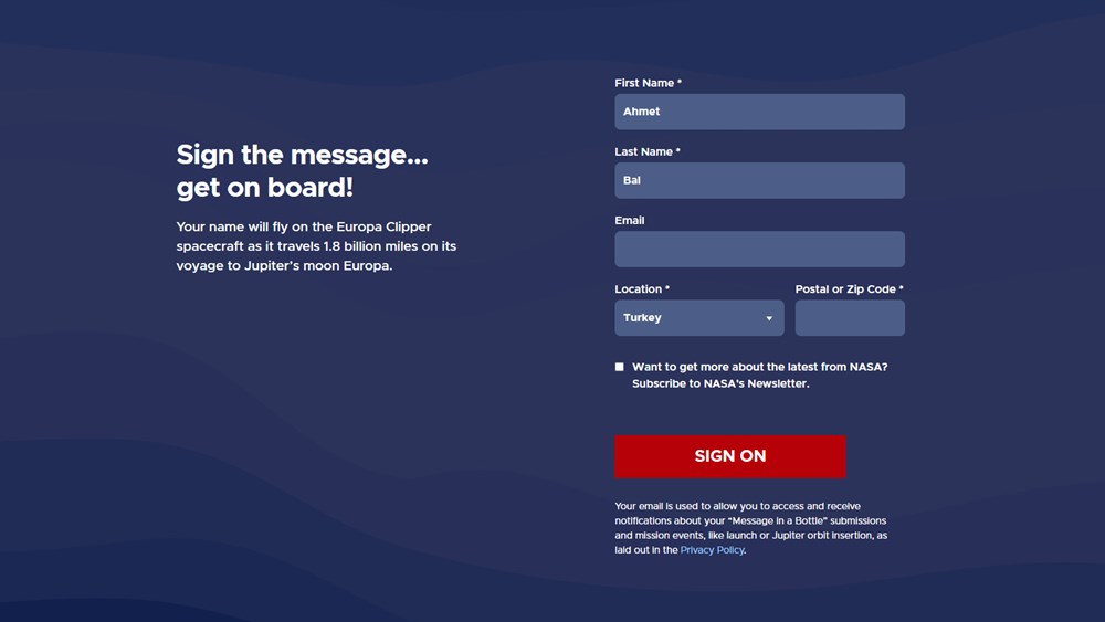 NASA isminizi Uzay'a taşıyacak: İşte adım adım kaydolma rehberi - 8
