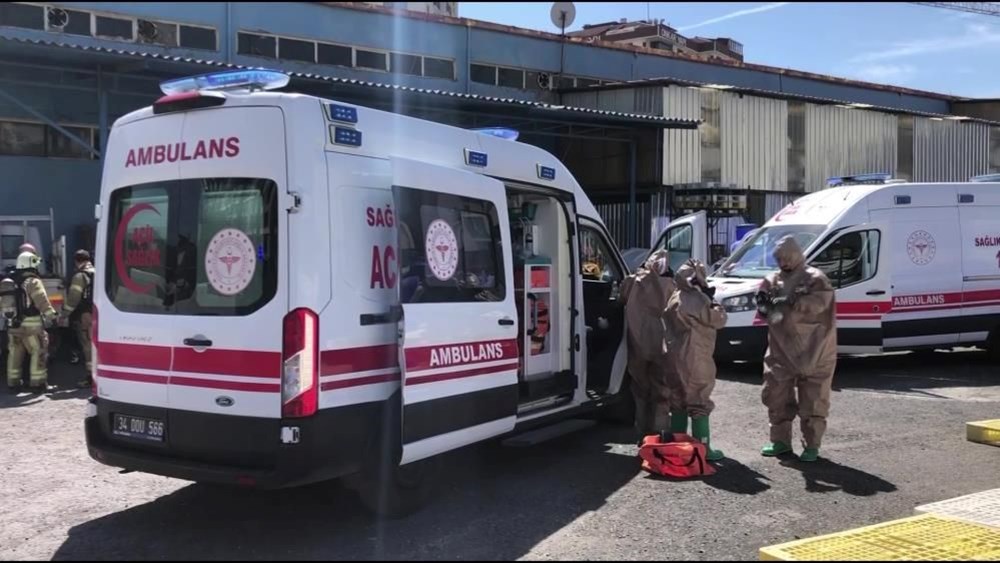 İstanbul’da kimyasal madde sızıntısı: 3 işçi hastaneye kaldırıldı - 3