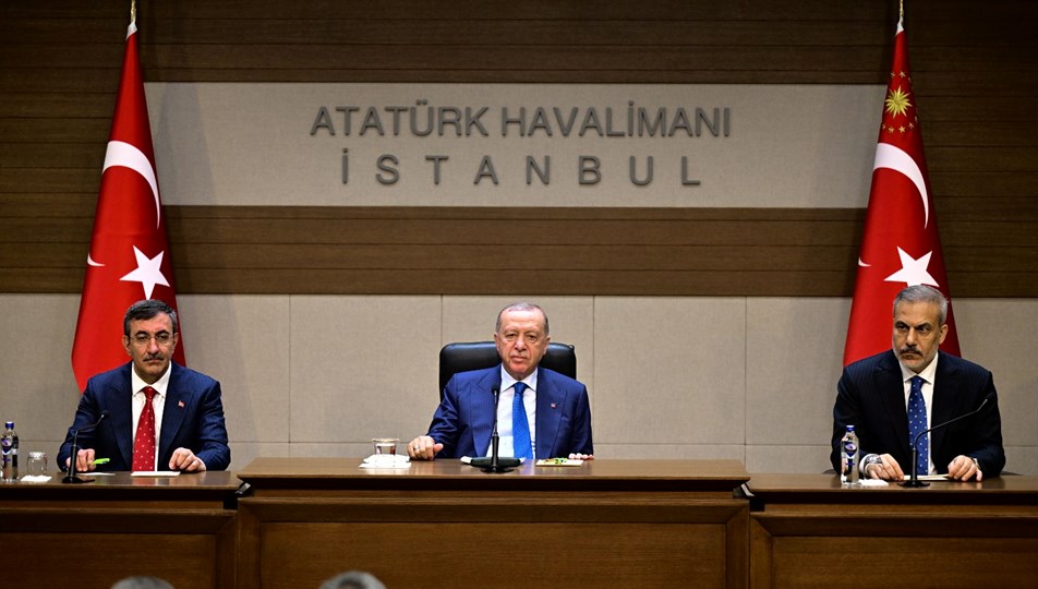 Cumhurbaşkanı Erdoğan'dan Özel'e sert yanıt: Sağır duymaz uydurur