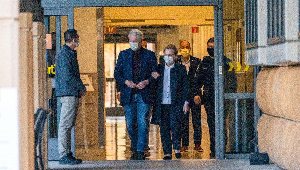 Bill Clinton taburcu edildi Bill Clinton taburcu edildi