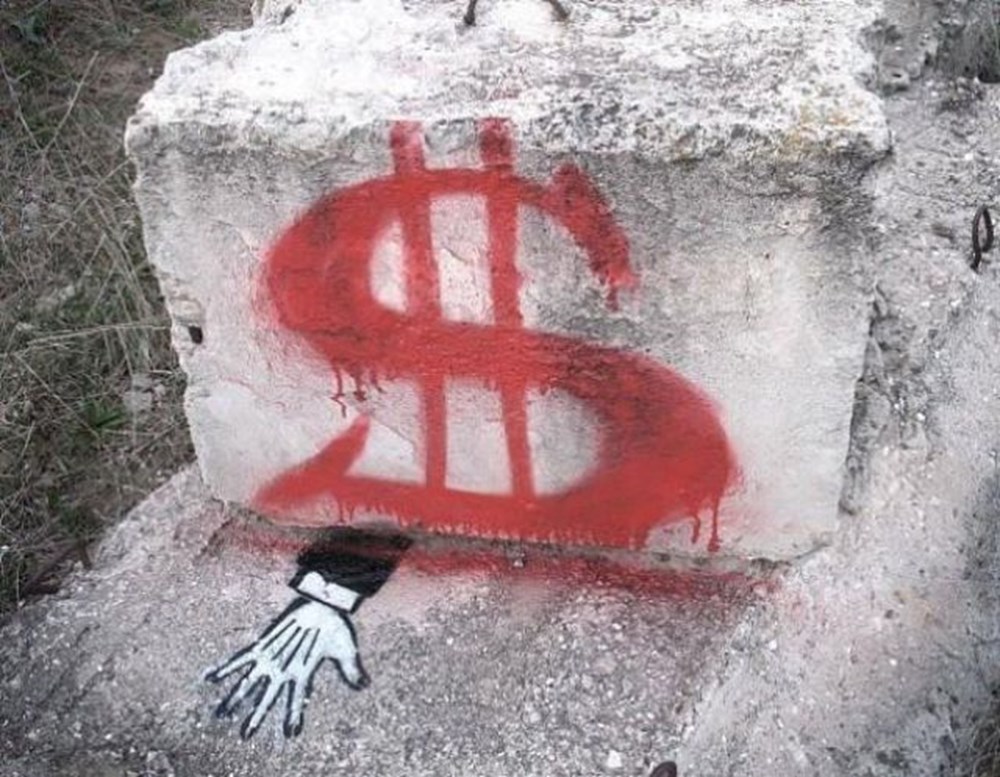 Bu 'Banksy' Ukrayna'dan - 1