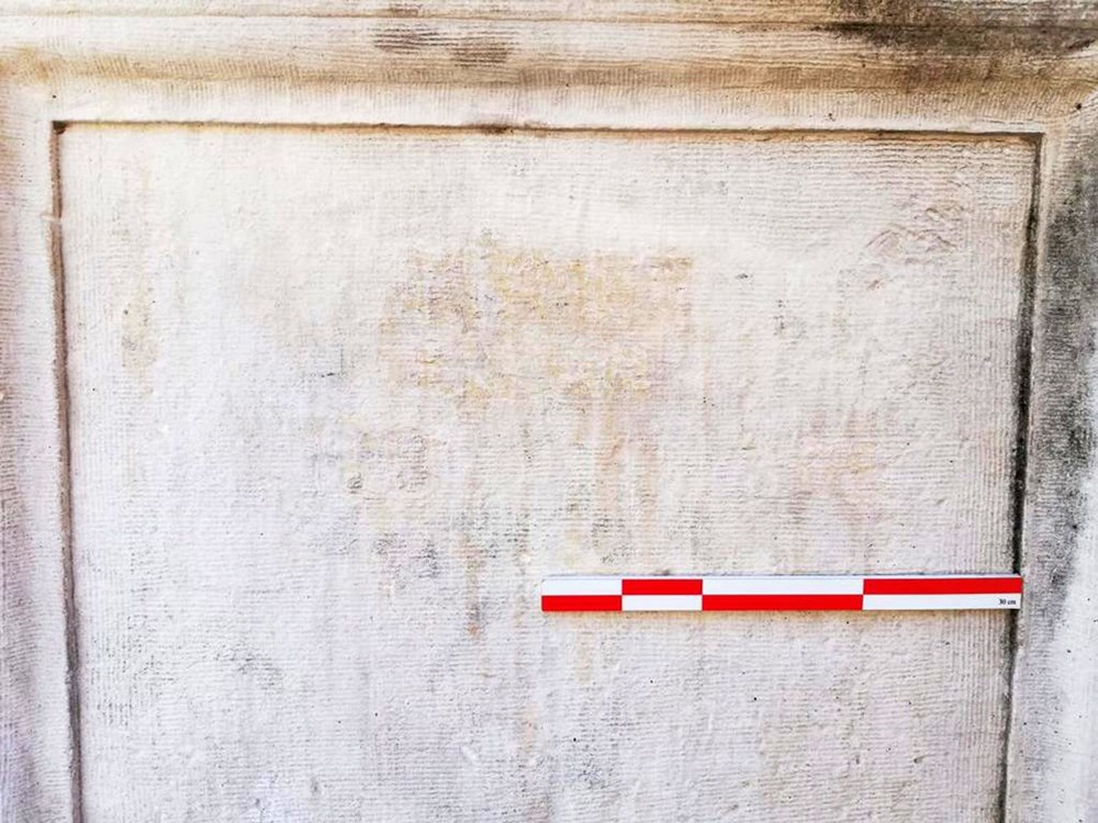 1890 yıllık tarihi kapıdaki 'aşk kazısı' onarıldı - 7