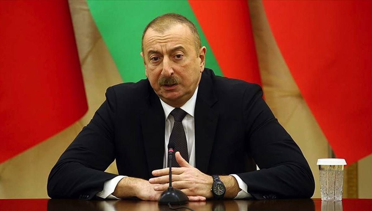 SON DAKİKA HABERİ:Aliyev: Ateşkes isteyenler Ermenistan'a silah gönderiyor