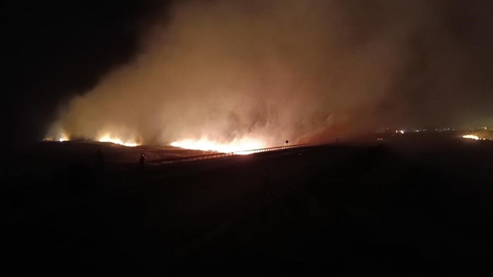 Gaziantep'te anız yangını - 1