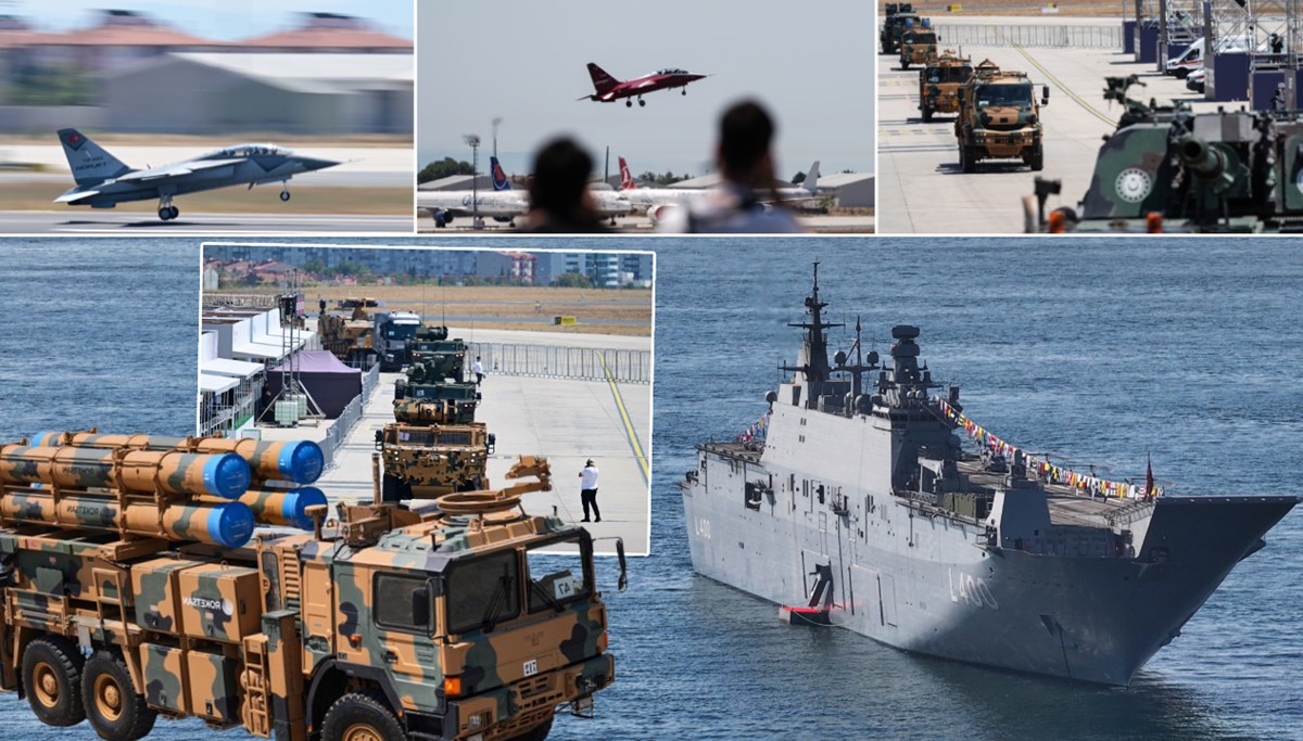 PARS, PUSU, HÜRJET, GÜRZ ve KORKUT... İDEF'te karada, denizde ve havada gövde gösterisi