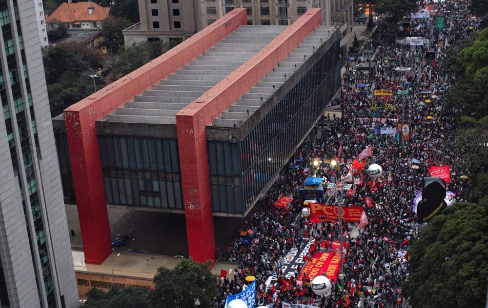 Brezilya'da Bolsonaro karşıtı gösteri - 5